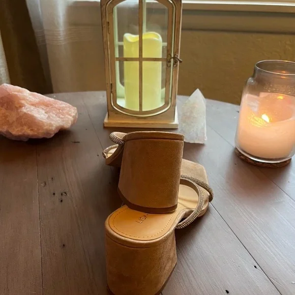 Silver Hotfix Women's Sandals - Picture 4 of 5